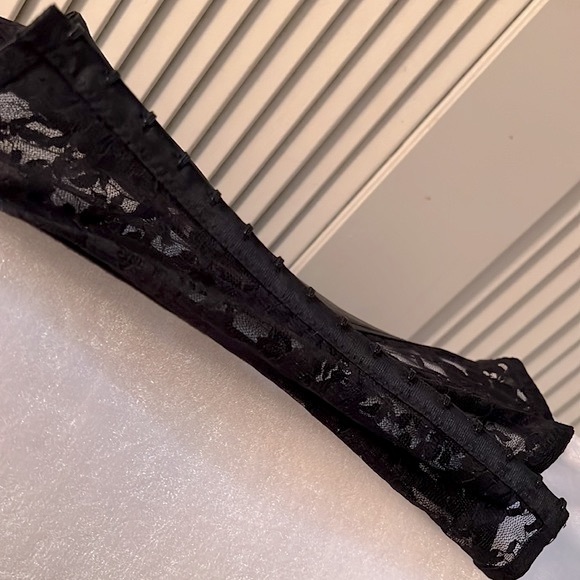 Seven ‘til Midnight Corset style Lace Up Lingerie Bustier Top 1X/2X - Picture 10 of 11